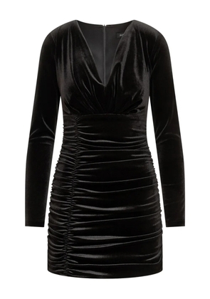 ACTUALEE ruched dress - Black