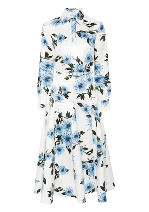 Emilia Wickstead Tomasina midi dress - White