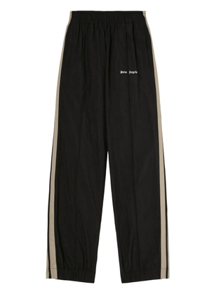 Palm Angels logo-print side-stripe track pants - Black
