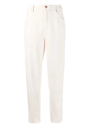Brunello Cucinelli straight-leg cut trousers - Neutrals