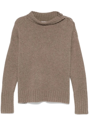 Kristensen Du Nord cashmere sweater - Brown