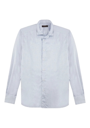 Glanshirt long-sleeve stripe-pattern shirt - Blue