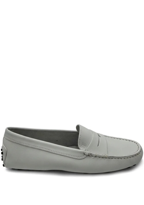 Tod's Gommino Bubble in suede loafers - White