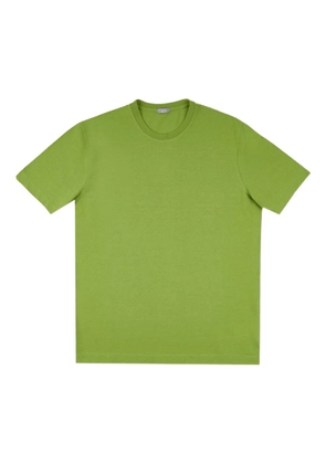 Zanone crew-neck cotton T-shirt - Green