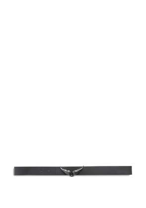 Zadig&Voltaire wings detail reversible belt - Grey