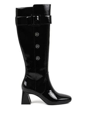 Karl Lagerfeld 60mm Beata Autograph tall boots - Black