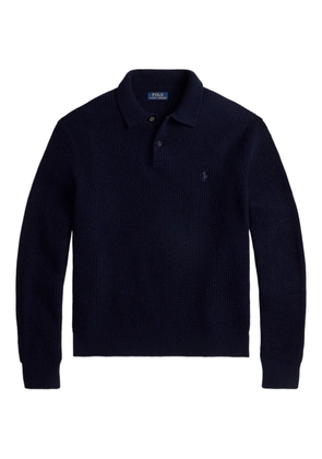 Polo Ralph Lauren logo-embroidered polo shirt - Blue