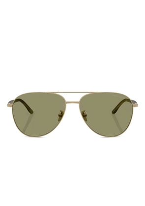 Giorgio Armani aviator sunglasses - Gold