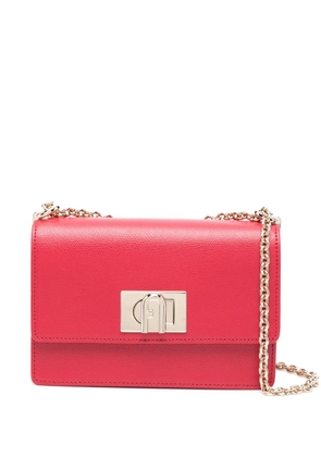 Furla small 1927 leather crossbody bag - Red
