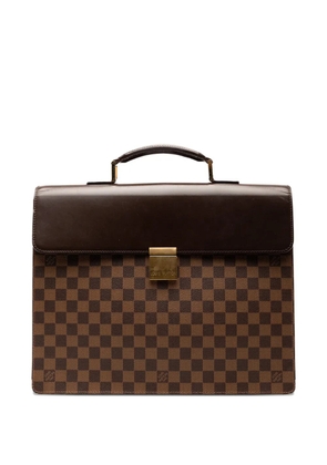 Louis Vuitton Pre-Owned 2003 Damier Ebene Altona PM business bag - Brown