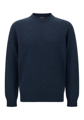 Boggi Milano crew-neck sweatshirt - Blue