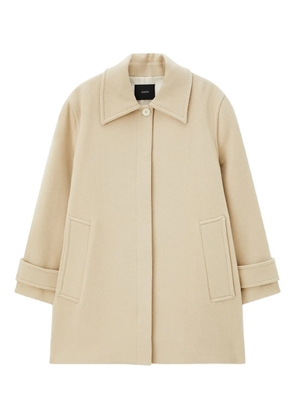 JOSEPH Loti pocket coat - Neutrals