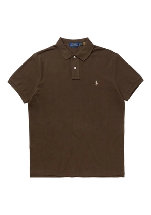 Polo Ralph Lauren logo-detail polo shirt - Brown