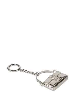 Michael Kors chain-bag keyring - Silver