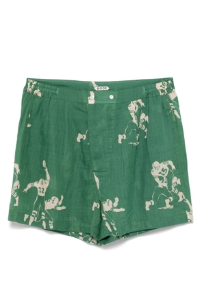 BODE Football Silhouette boxers - Green