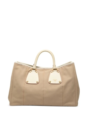 Prada Pre-Owned 2000-2010 Canvas Canapa tote bag - Brown