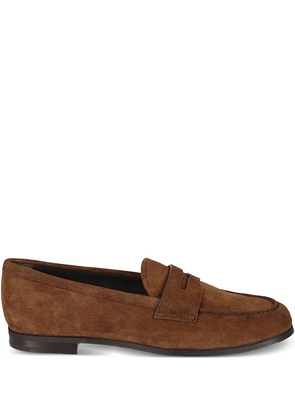 Church's penny suede loafers - Brown