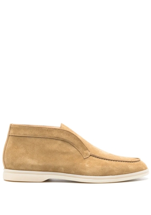 Scarosso Leonardo suede boots - Brown