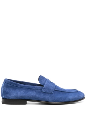 Scarosso Gregory suede loafers - Blue