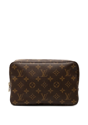 Louis Vuitton Pre-Owned 1991 Monogram Trousse Toilette 23 clutch bag - Brown