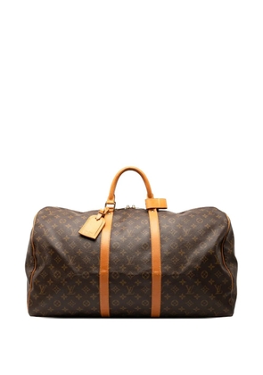 Louis Vuitton Pre-Owned 1993 Monogram Keepall 55 travel bag - Brown