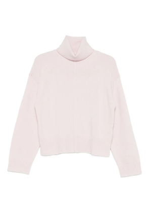 Allude roll-neck sweater - Pink