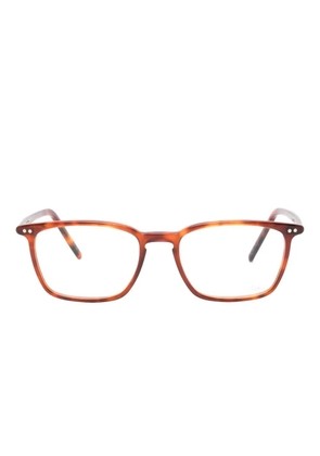 Lunor square-frame glasses - Brown