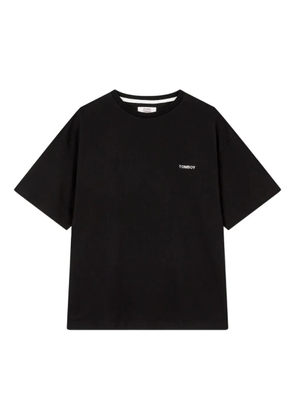 TOMBOY logo-print T-shirt - Black