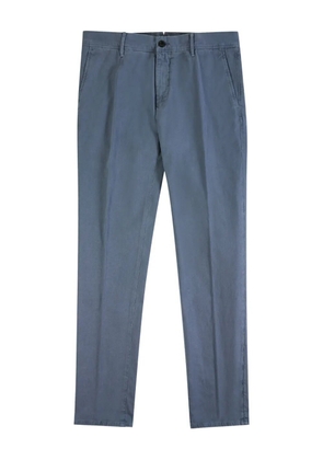 Incotex diagonal-pocket trousers - Blue