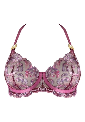 Bordelle Siren floral bra - Pink