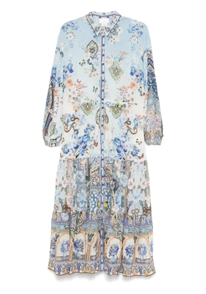 Camilla Al Manial Palace Memoirs maxi dress - Blue