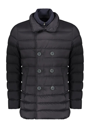 Herno double-breasted padded jacket - Black