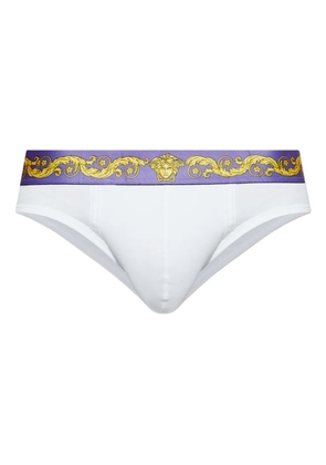 Versace Medusa-motif briefs - White