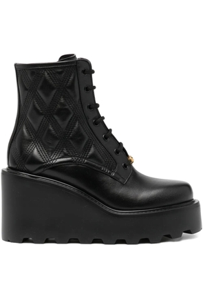 Valentino Garavani 95mm Quiltie 67 boots - Black
