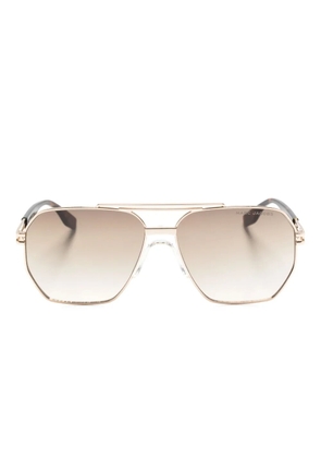 Marc Jacobs Eyewear pilot-frame sunglasses - Gold