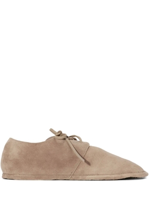 Osklen Rustic lace-up suede shoes - Brown