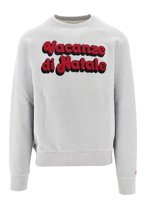 MC2 Saint Barth text-embroidered sweatshirt - Grey