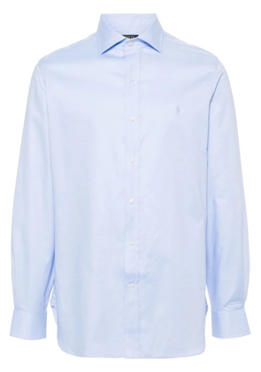 Polo Ralph Lauren Polo-Pony-embroidery cotton shirt - Blue