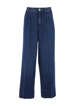 FRAME pleat-detail jeans - Blue
