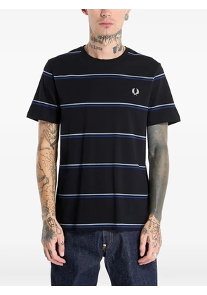 Fred Perry Fine Stripe T-shirt - Black