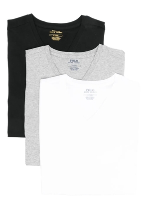Polo Ralph Lauren V-neck T-shirt (pack of three) - Black