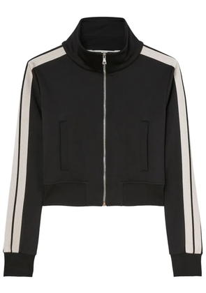 Palm Angels side-stripe track jacket - Black