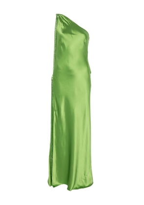 Cult Gaia tassel one-shoulder maxi dress - Green