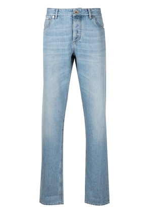 Brunello Cucinelli straight-fit jeans - Blue