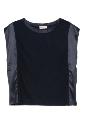 Purotatto round-neck top - Blue