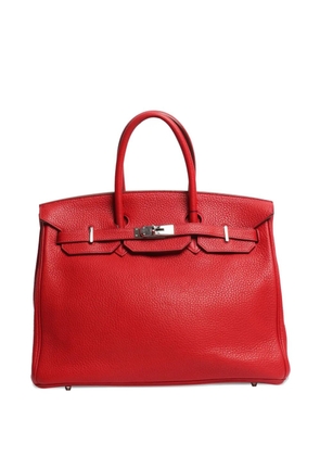 Hermès Pre-Owned 2012 Birkin 35 leather tote bag - Red