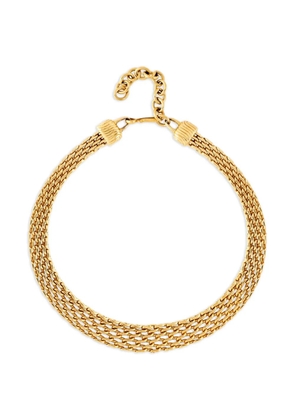 Monet Pre-Owned 1980s weave-chain necklace - Gold