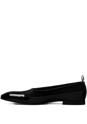 Thom Browne leather ballerina - Black