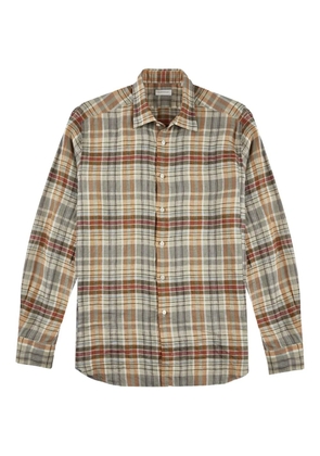 Glanshirt checked shirt - Neutrals