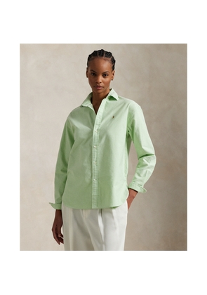 Relaxed Fit Cotton Oxford Shirt